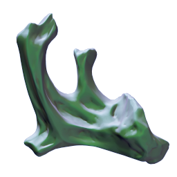 Conduit Crystal Deposit