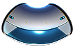 L Glass compartment