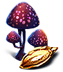 [MISSING: pinkmushroomspore]