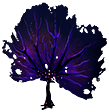 Purple fan