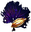 Purple fan seed